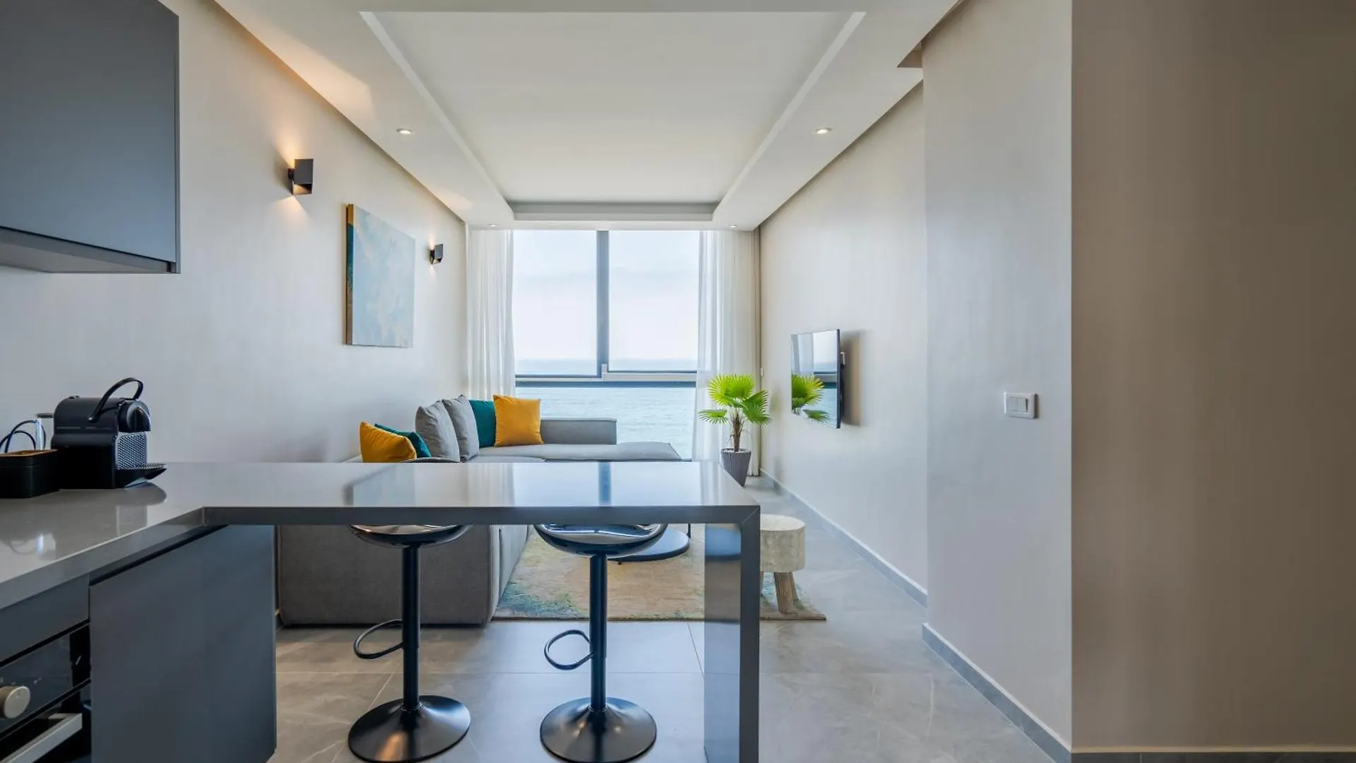 아파트 Atlantic View Appart'Hotel 카사블랑카